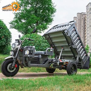 Very Powerful Farming Home Use Loading 2 Ton Cheap Price 3 Three Wheel Adult Cargo New Dumper Tipper Electric Tricycle