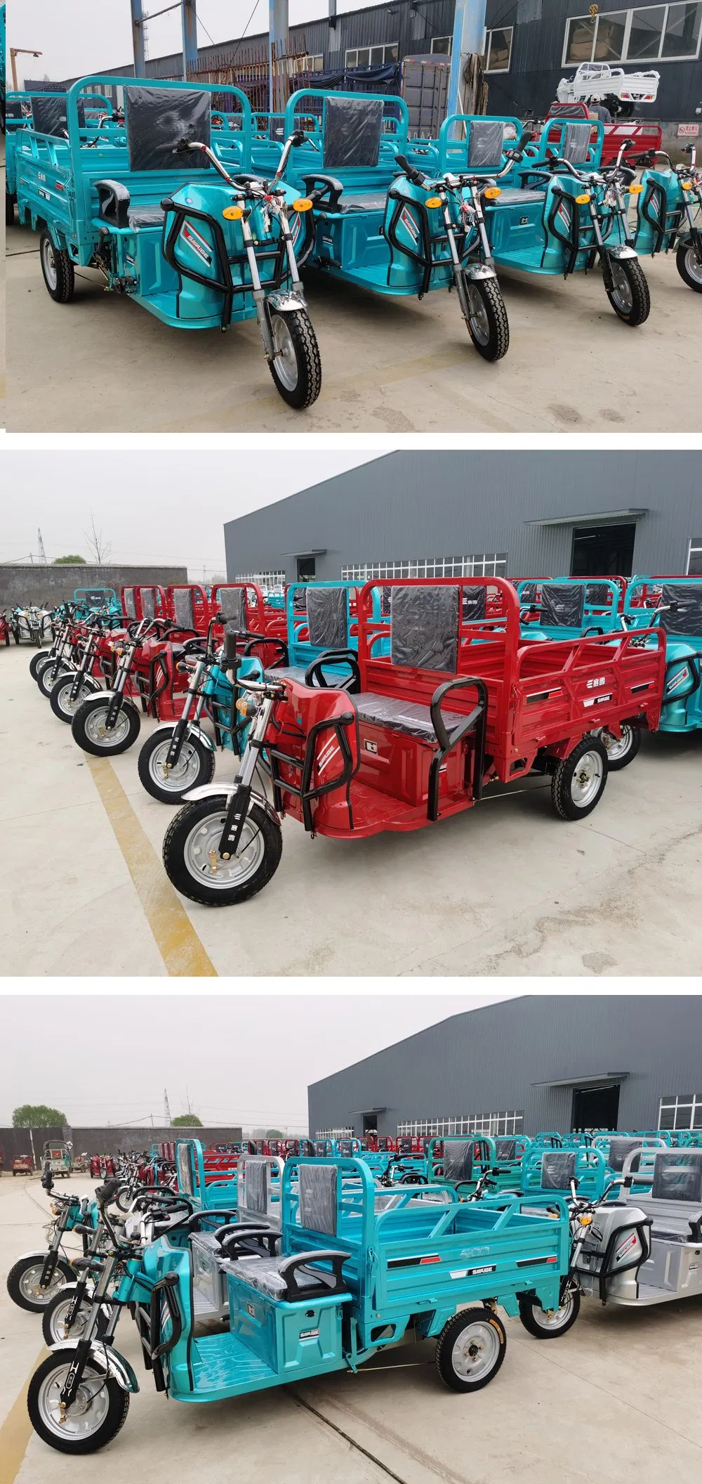 Alin Electric Transport Tricycle Delivery Rickshaw Light Cargo Truck - detail 10