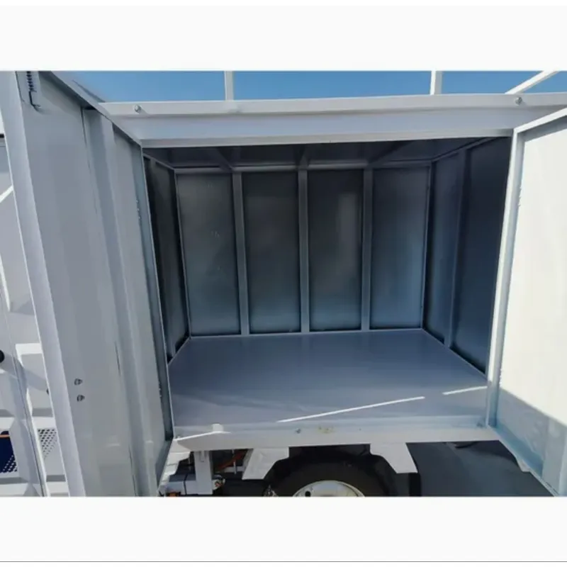 Hot Selling Low Price Fully Enclosed Motorcycle Large Cargo Box Electric Tricycles Three Wheel Tricycle with Cabin for Delivery - detail 5