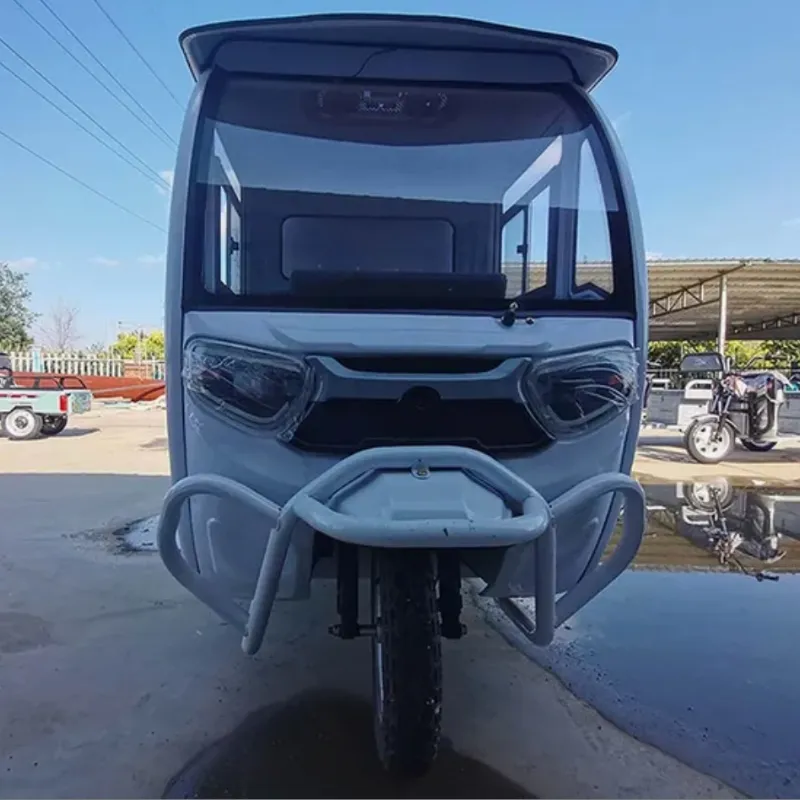 Hot Selling Low Price Fully Enclosed Motorcycle Large Cargo Box Electric Tricycles Three Wheel Tricycle with Cabin for Delivery - detail 7