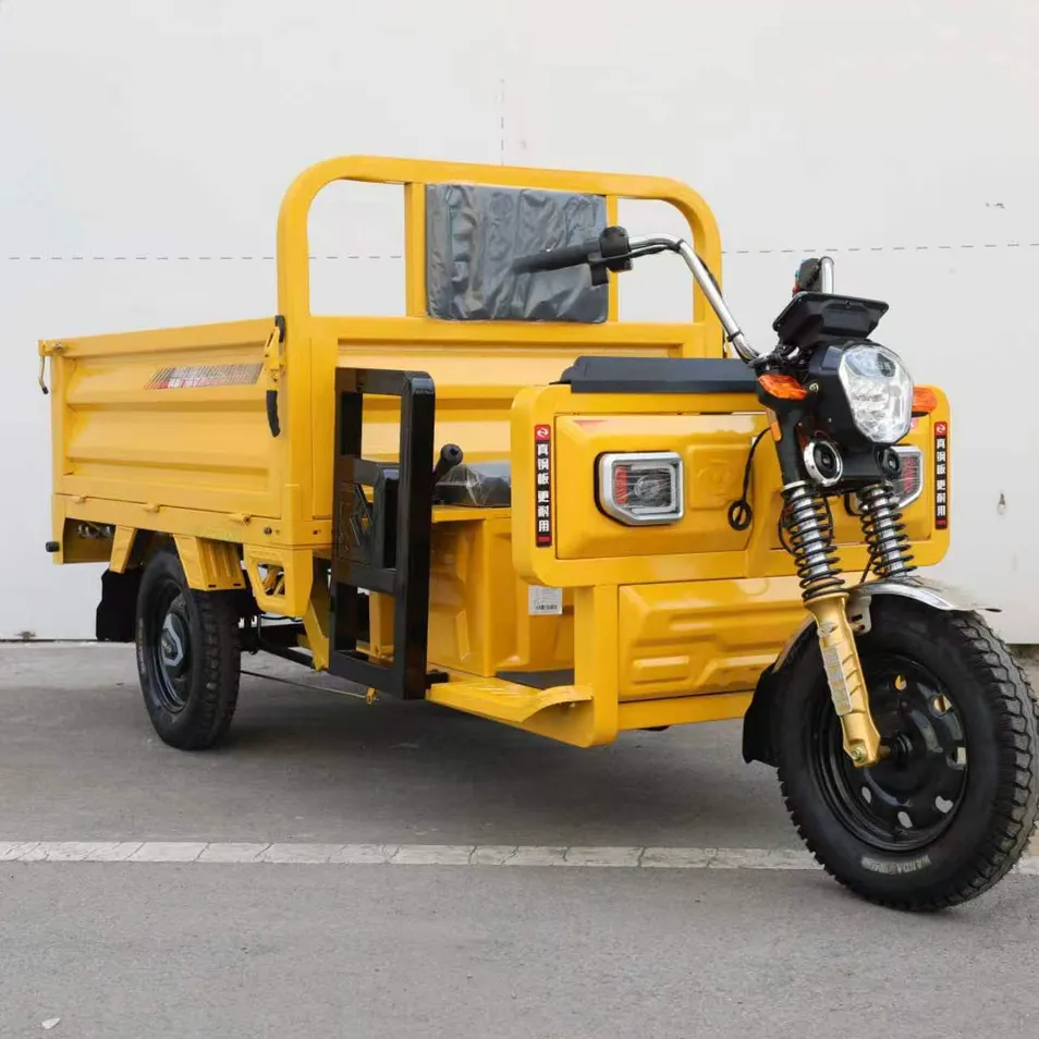 Durable Electric Cargo Tricycle for Farm and Rural Goods Transportation - detail 6