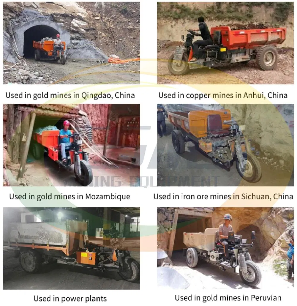 New Electric Cargo Tricycle Mining Trike 3000W Three Wheel Motorcycle - detail 10