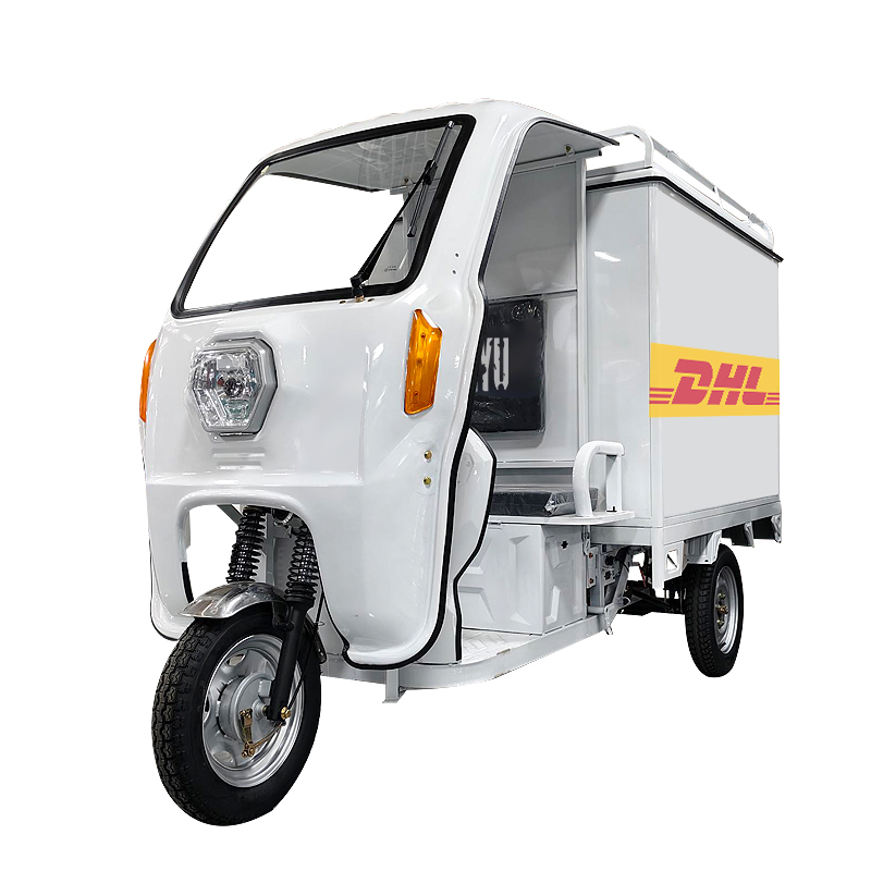 Keyu Unique Features 3 Wheel Electric Cargo Tricycle for Express - Image 3
