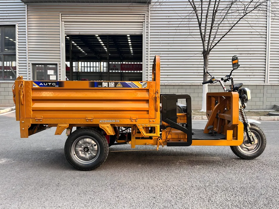 Low MOQ Factory Electric Cargo Tricycle Energy Saving Electric Powered Tricycle for Rural Logistics Transportation - detail 3