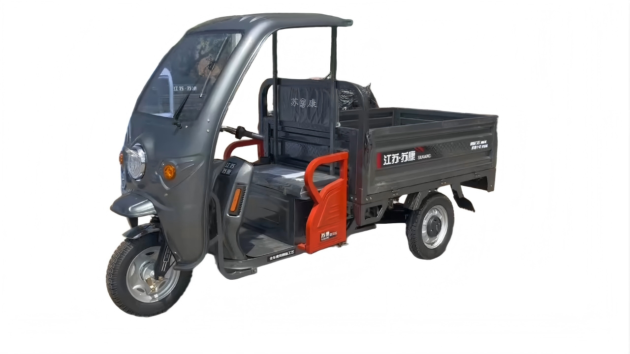 Electric Cargo Tricycle with Low-Speed High-Torque Mechanical Gear Shift - Image 6