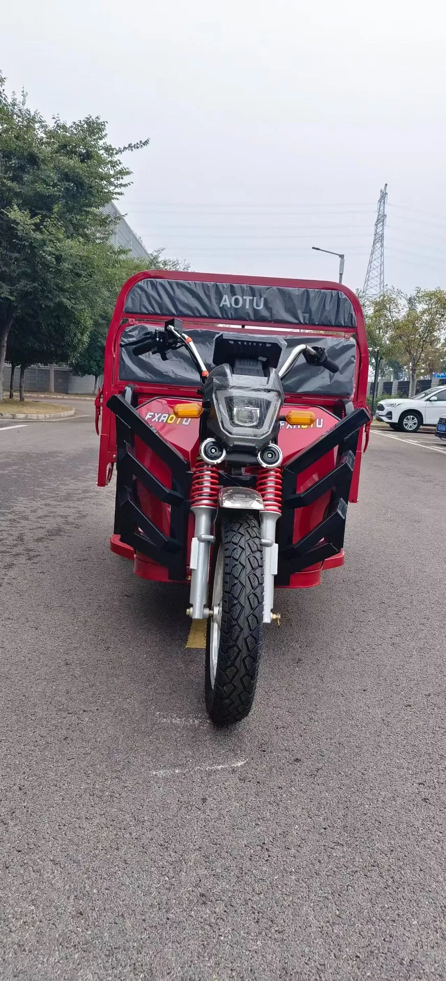 EEC Approved Fxaotu 3 Wheel Electric Cargo Tricycle Heavy Duty Electric Transport Tricycle for Africa & Europe Market - Image 5
