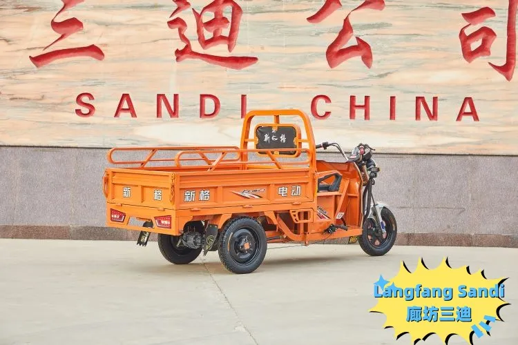 Battery Powered Cargo Tricycle Three-Wheeled Electric Motorcycle Tricycle - detail 3