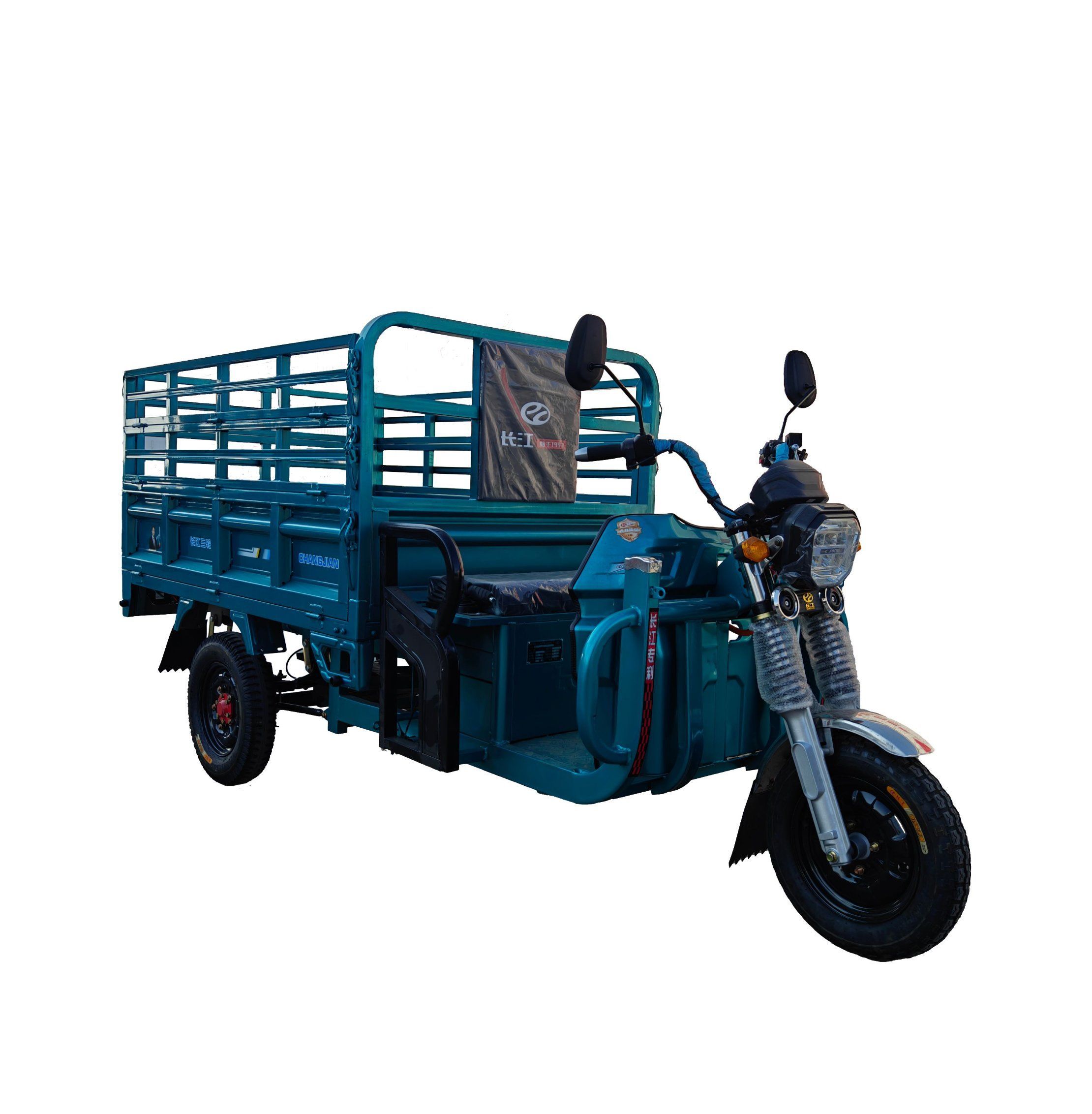 Hot Selling 60V1200W Electric Three Wheeler 1000kg Loading Capacity Cargo Tricycle