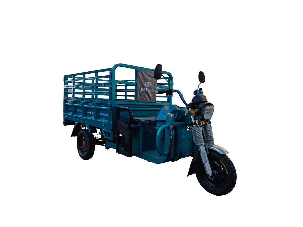 Hot Selling 60V1200W Electric Three Wheeler 1000kg Loading Capacity Cargo Tricycle - detail 1