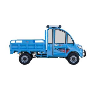 New Style Dump Electric Motor Tricycle Closed Driving 60V Voltage Cargo Electric Tricycle