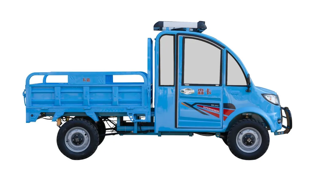 New Style Dump Electric Motor Tricycle Closed Driving 60V Voltage Cargo Electric Tricycle - detail 2