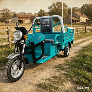 CE Certified Heavy Duty Electric Cargo Tricycle for Farm Delivery