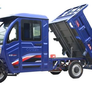 Senka 2024 New Type Electric Cargo Tricycle with Cabin Tuk Tuk for Delivery