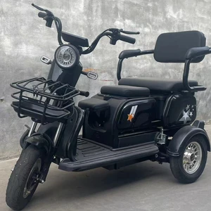 Comfortable Double-Seat Electric Tricycle Suitable for Daily Trip and Cargo Transport - detail 19