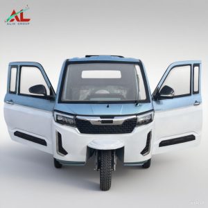 Cheap Adult 2000W 3000W Freight Closed Cargo Electric Tricycle with Closed Cabin
