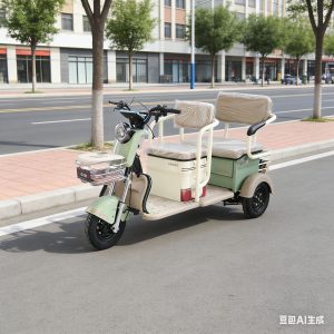 Dependable Electric Cargo Tricycle with High Speed and Range