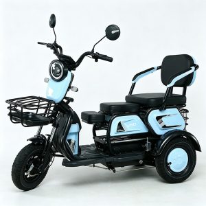 Factory Direct Wholesale Three Seats Electronic Delivery Cargo Bike Electric Tricycle