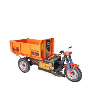Compact Electric Cargo Tricycle for Construction and Farming