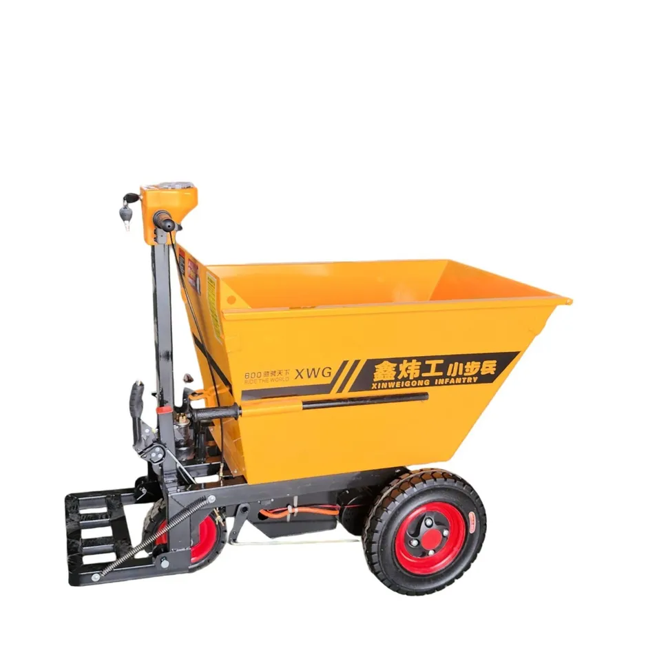 Compact Electric Cargo Tricycle for Construction and Farming - detail 1