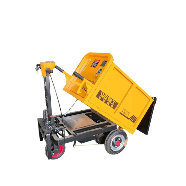 Compact Electric Cargo Tricycle for Construction and Farming - detail 3