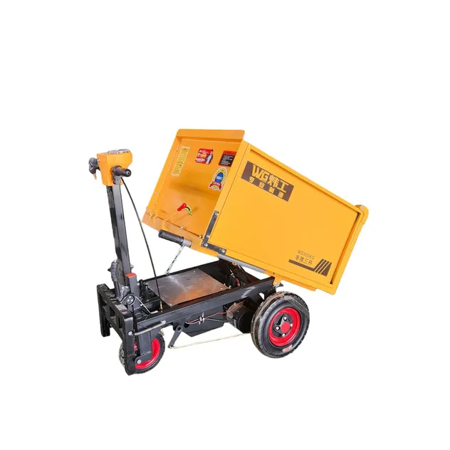 Compact Electric Cargo Tricycle for Construction and Farming - detail 4