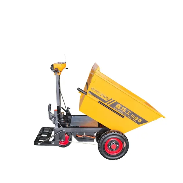 Compact Electric Cargo Tricycle for Construction and Farming - detail 5