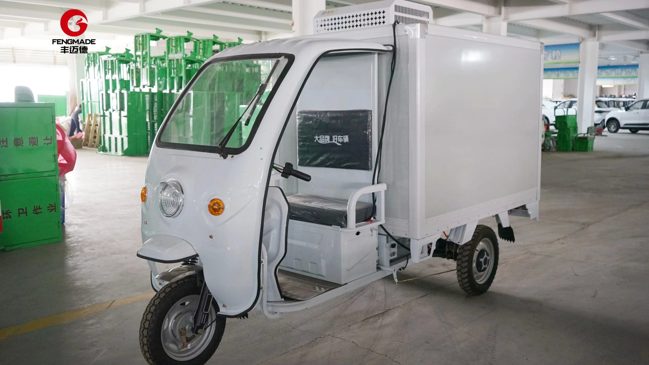 Luxury Electric Tricycle with Enhanced Comfort and Cargo Space - Image 3