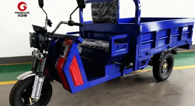 Luxury Electric Tricycle with Enhanced Comfort and Cargo Space - detail 2