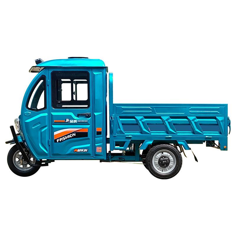 Low Price Heavy Loading Freight Cargo E-Trike 3 Wheels Tipper Truck Electric Cargo Tricycle with Full Enclosed Cab for Different Application - Image 3