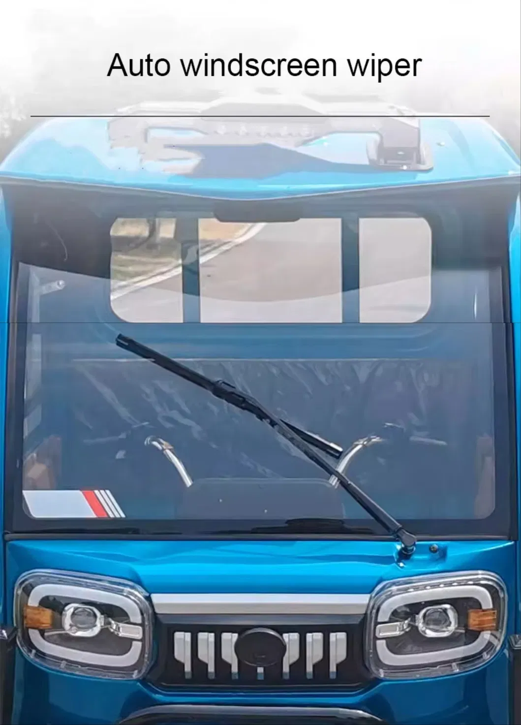 Low Price Heavy Loading Freight Cargo E-Trike 3 Wheels Tipper Truck Electric Cargo Tricycle with Full Enclosed Cab for Different Application - detail 12