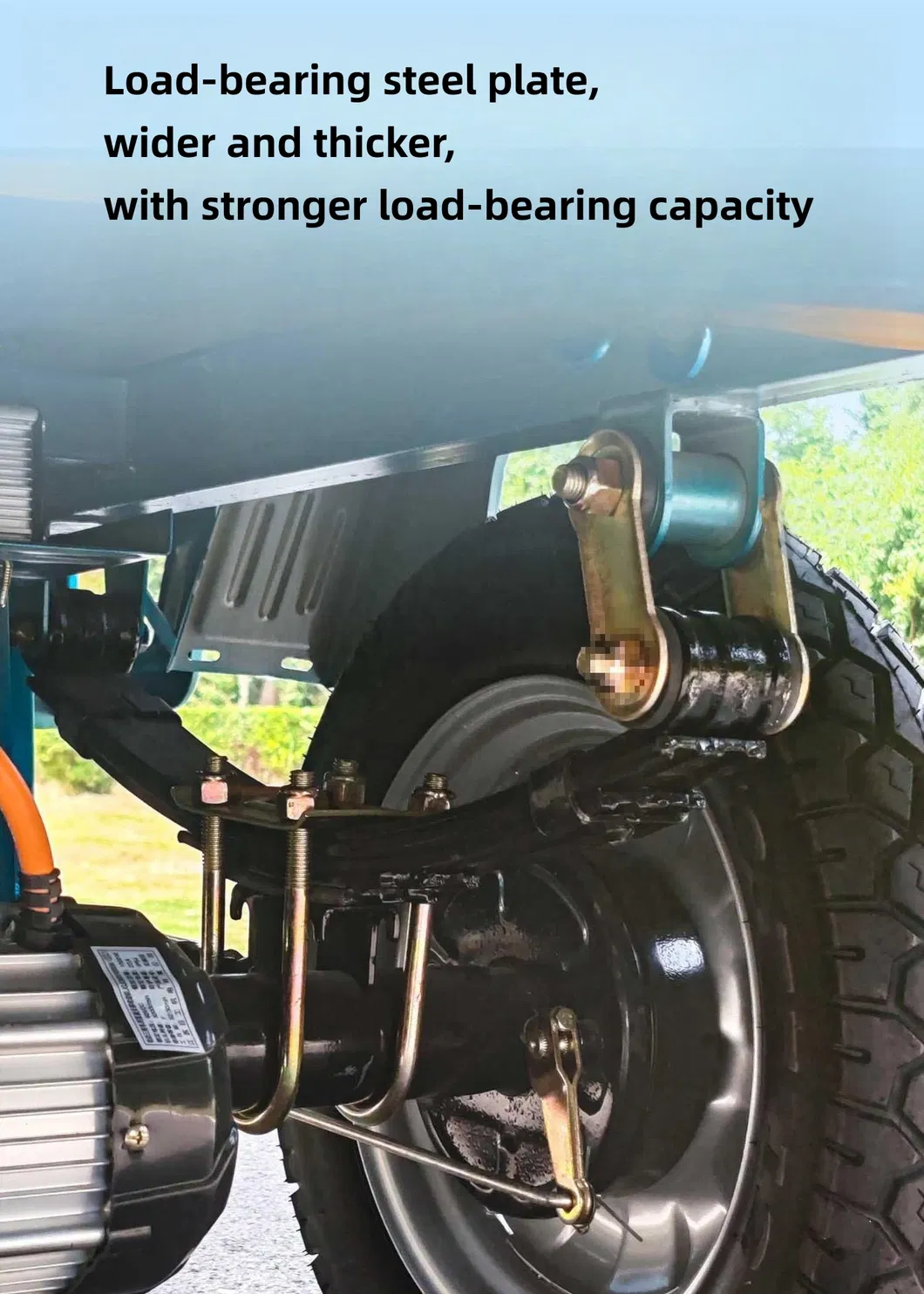 Low Price Heavy Loading Freight Cargo E-Trike 3 Wheels Tipper Truck Electric Cargo Tricycle with Full Enclosed Cab for Different Application - detail 7