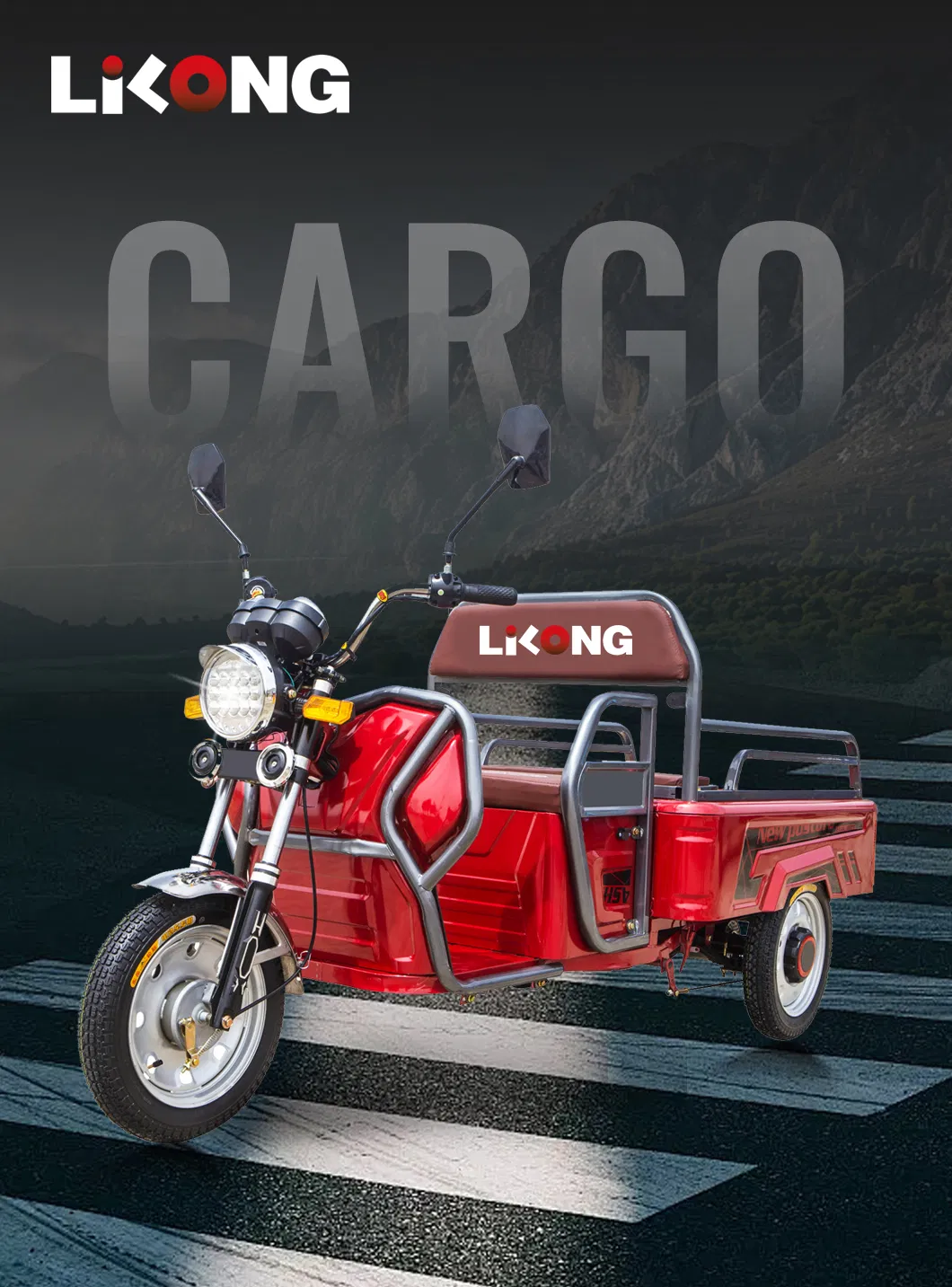 OEM Tricycle Full Category of Electric and Gasoline Tricycles for Passengers and Cargo - detail 1