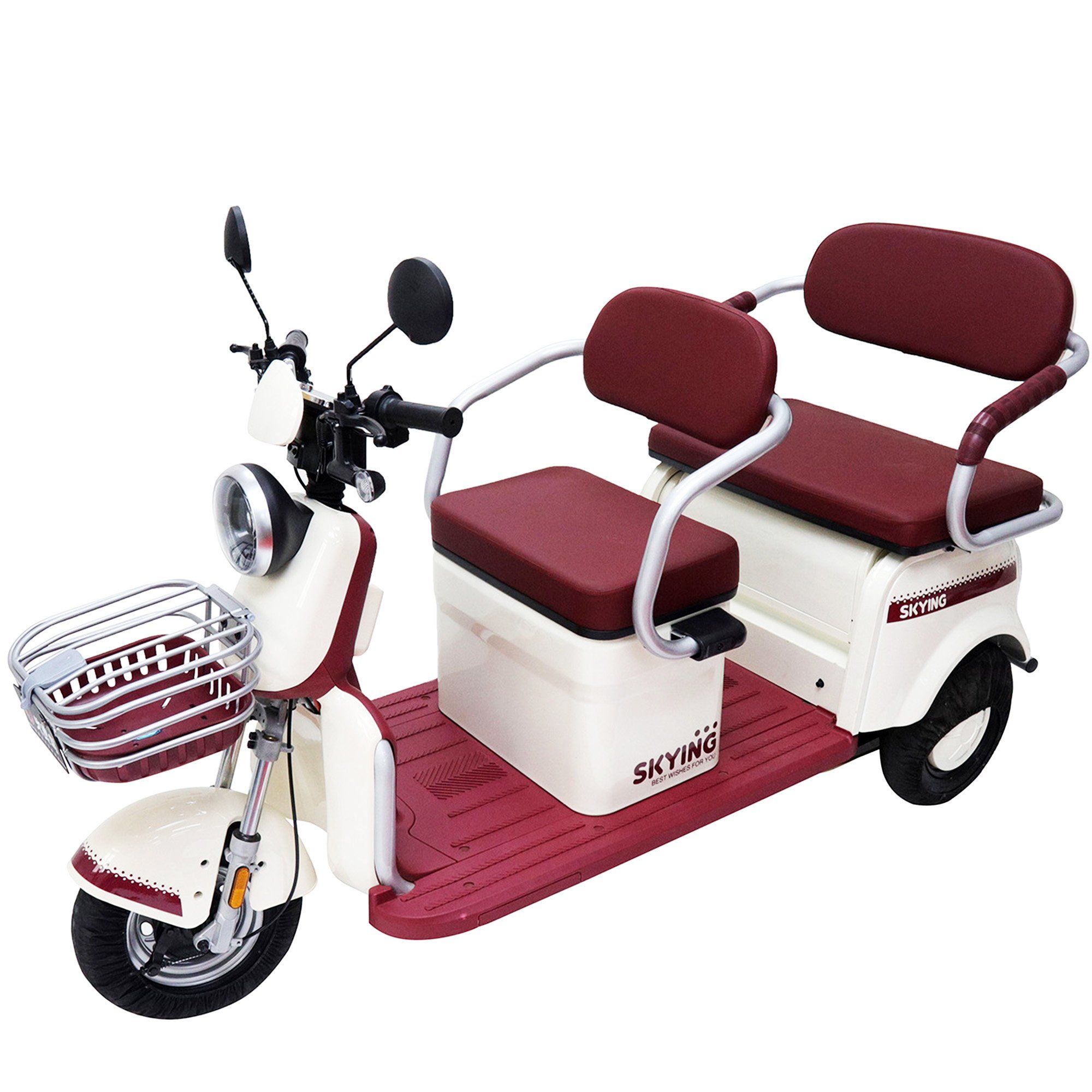 Wholesale Cheap Electric Tricycle – New Design 3 Wheel Electric Trike for Passenger & Cargo Transport