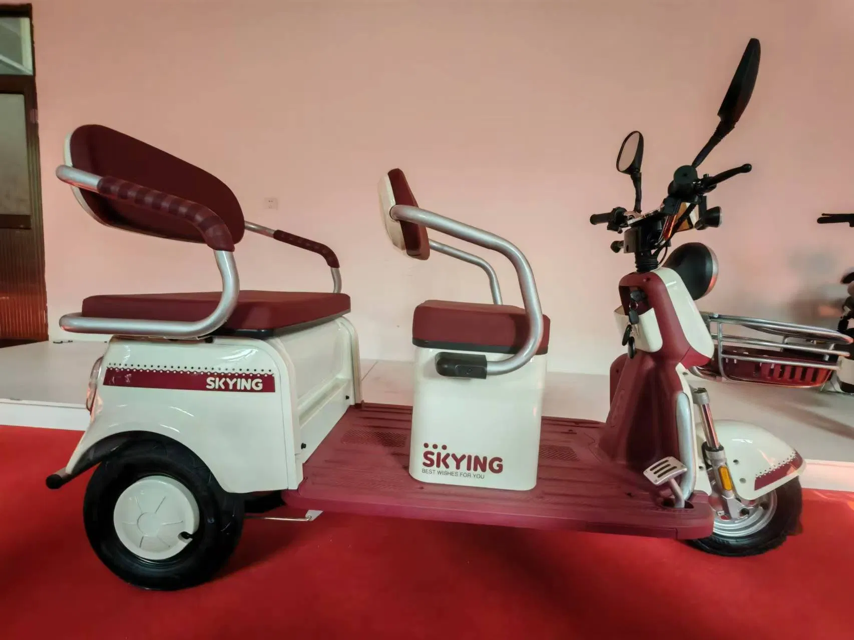 Wholesale Cheap Electric Tricycle – New Design 3 Wheel Electric Trike for Passenger & Cargo Transport - Image 3