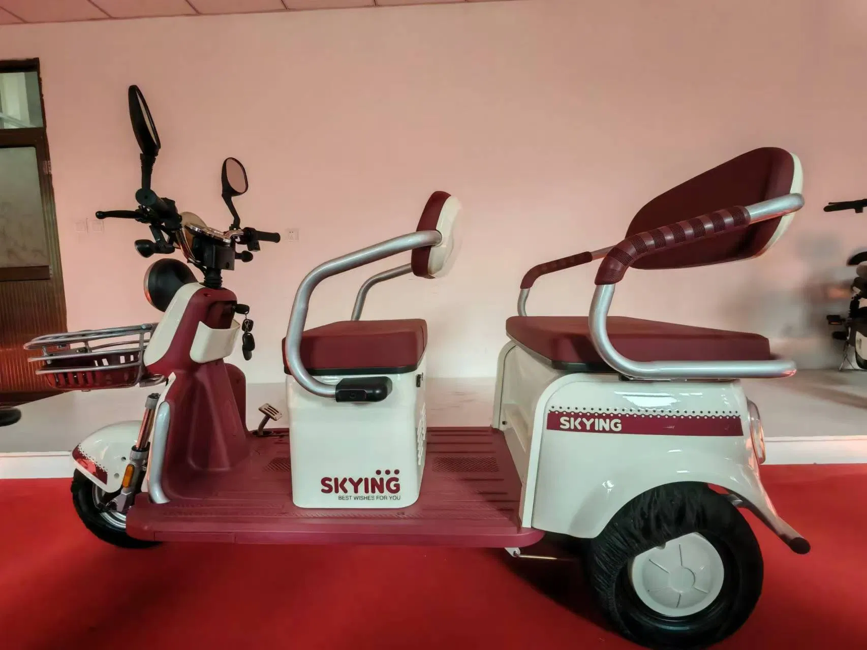 Wholesale Cheap Electric Tricycle – New Design 3 Wheel Electric Trike for Passenger & Cargo Transport - Image 4