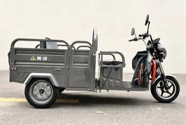 China Manufacturer Aotu Open Frame Electric Cargo Trike Reinforced Steel Frame 18 Tube Controller Low Speed Adult Transport Tricycle Support OEM Customization - detail 5
