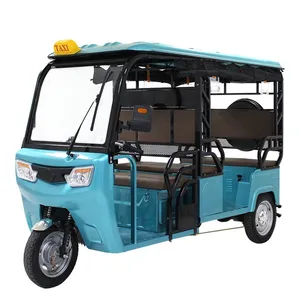 60V Express Cour Electric Tricycles 1000W Integrated Differential Motor 3 Wheels Cabin Cargo Delivery Tricycle with Full Closed Cab Delivery Van Express Courier - detail 17