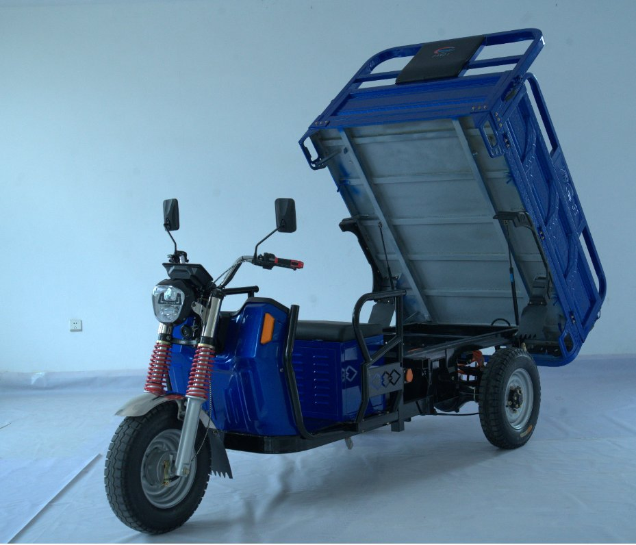 3-Wheel Electric Motorcycle Tricycle with 3 Wheeler Cargo Delivery & Farm Use - Image 4
