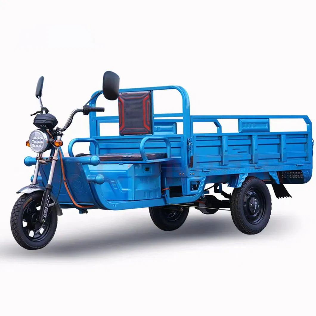 Electric Petrol Engine Bike Tricycles 3 Wheel 800cc Bicycle Maroc Algerie Vehicule Rear Box Cargo Tricycle - detail 11