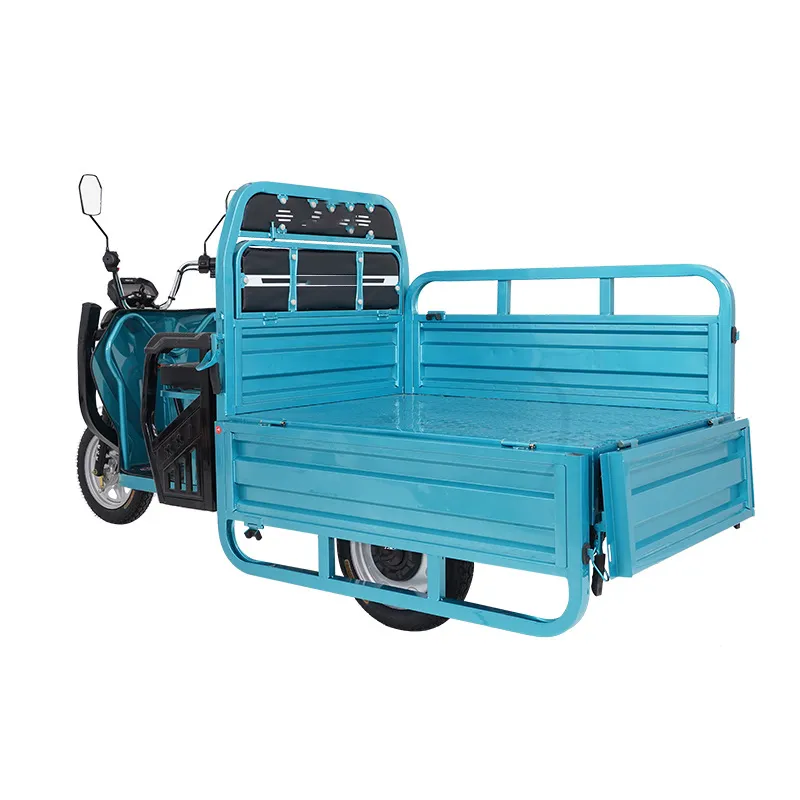Electric Petrol Engine Bike Tricycles 3 Wheel 800cc Bicycle Maroc Algerie Vehicule Rear Box Cargo Tricycle - detail 13