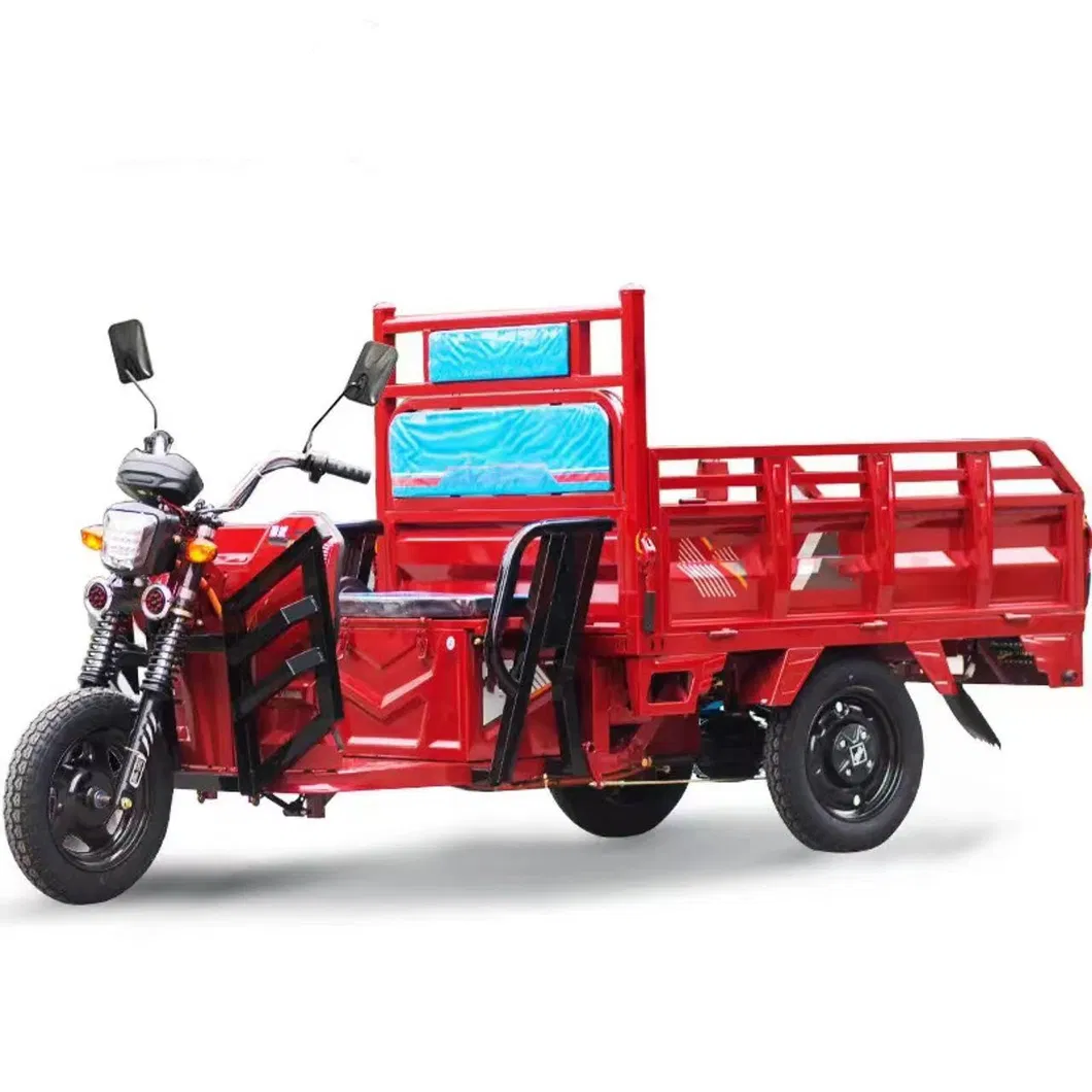 Electric Petrol Engine Bike Tricycles 3 Wheel 800cc Bicycle Maroc Algerie Vehicule Rear Box Cargo Tricycle - detail 15