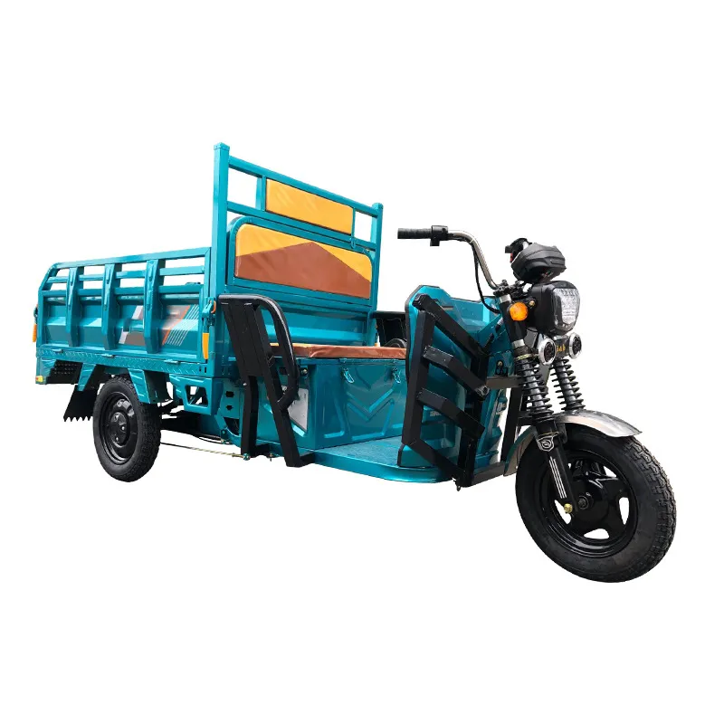 Electric Petrol Engine Bike Tricycles 3 Wheel 800cc Bicycle Maroc Algerie Vehicule Rear Box Cargo Tricycle - detail 10