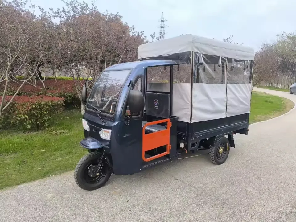 Factory Supply Wholesale Price 2000W/3000W Electric Tricycle Three Wheels 1.8X1.3m Cargo Box Electric Vehicle for Passengers & Cargo - detail 1