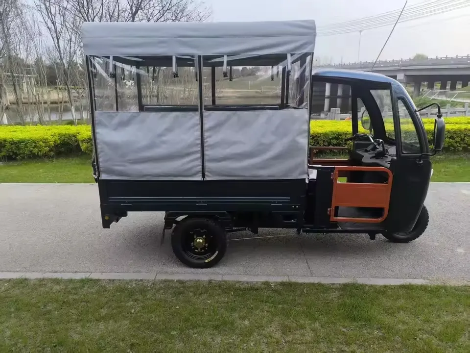 Factory Supply Wholesale Price 2000W/3000W Electric Tricycle Three Wheels 1.8X1.3m Cargo Box Electric Vehicle for Passengers & Cargo - detail 2