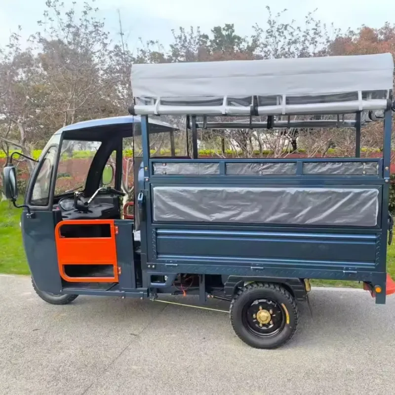 Factory Supply Wholesale Price 2000W/3000W Electric Tricycle Three Wheels 1.8X1.3m Cargo Box Electric Vehicle for Passengers & Cargo - detail 4