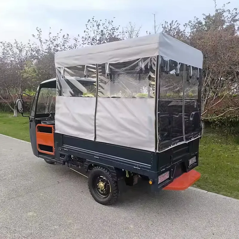 Factory Supply Wholesale Price 2000W/3000W Electric Tricycle Three Wheels 1.8X1.3m Cargo Box Electric Vehicle for Passengers & Cargo - detail 6