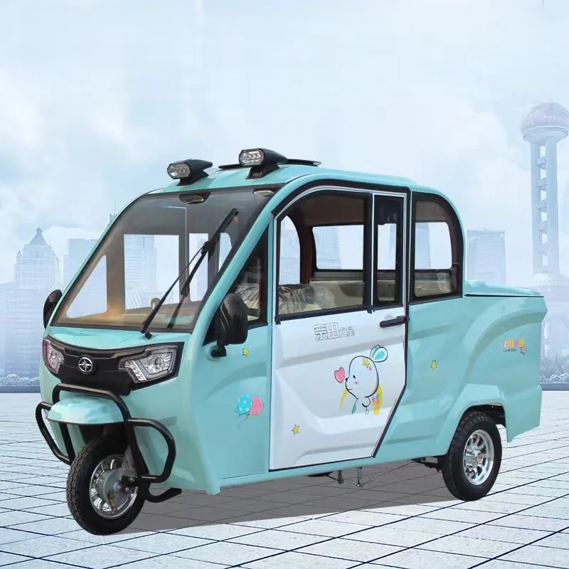 Chinese Cars Best Tricycle Cargo Rickshaw Electric Three-Wheel Bicycle Triciclo De Carga - detail 1
