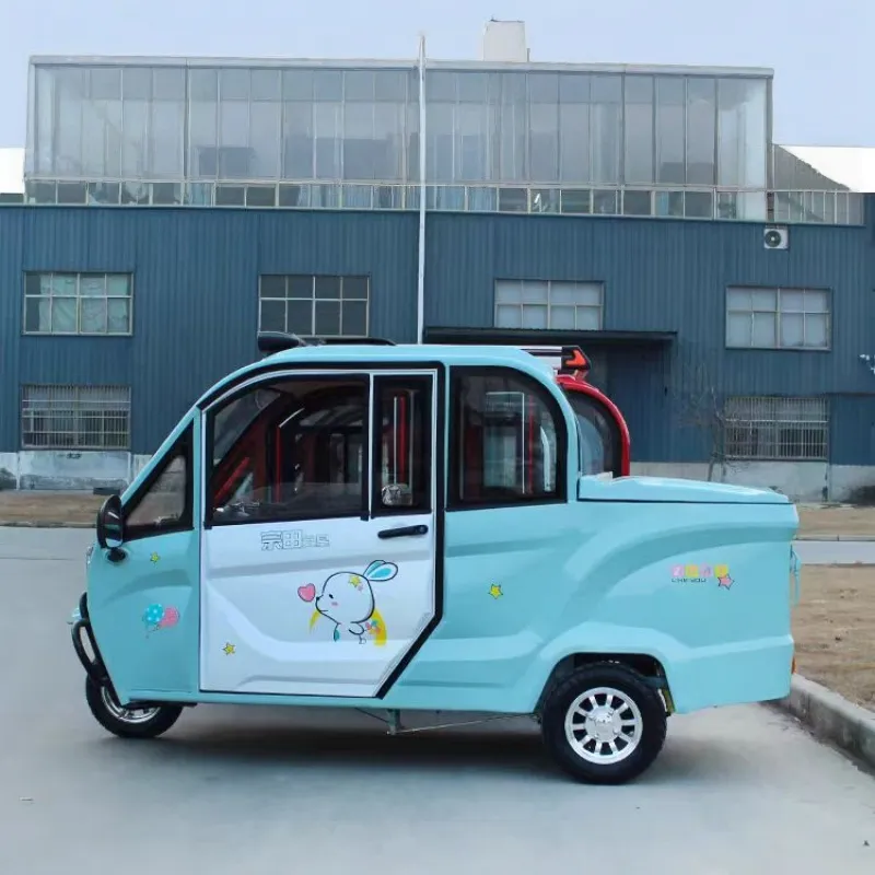 Chinese Cars Best Tricycle Cargo Rickshaw Electric Three-Wheel Bicycle Triciclo De Carga - detail 2