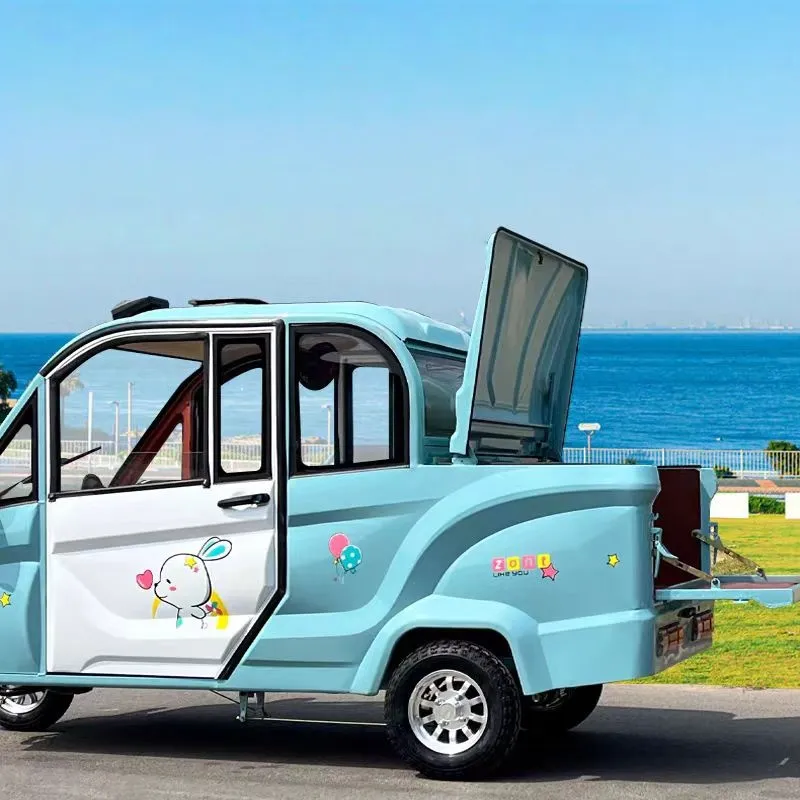 Chinese Cars Best Tricycle Cargo Rickshaw Electric Three-Wheel Bicycle Triciclo De Carga - detail 4