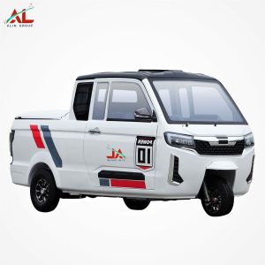 Alin Electric Pickup City Delivery Electric Cargo Tricycle Solar Panel